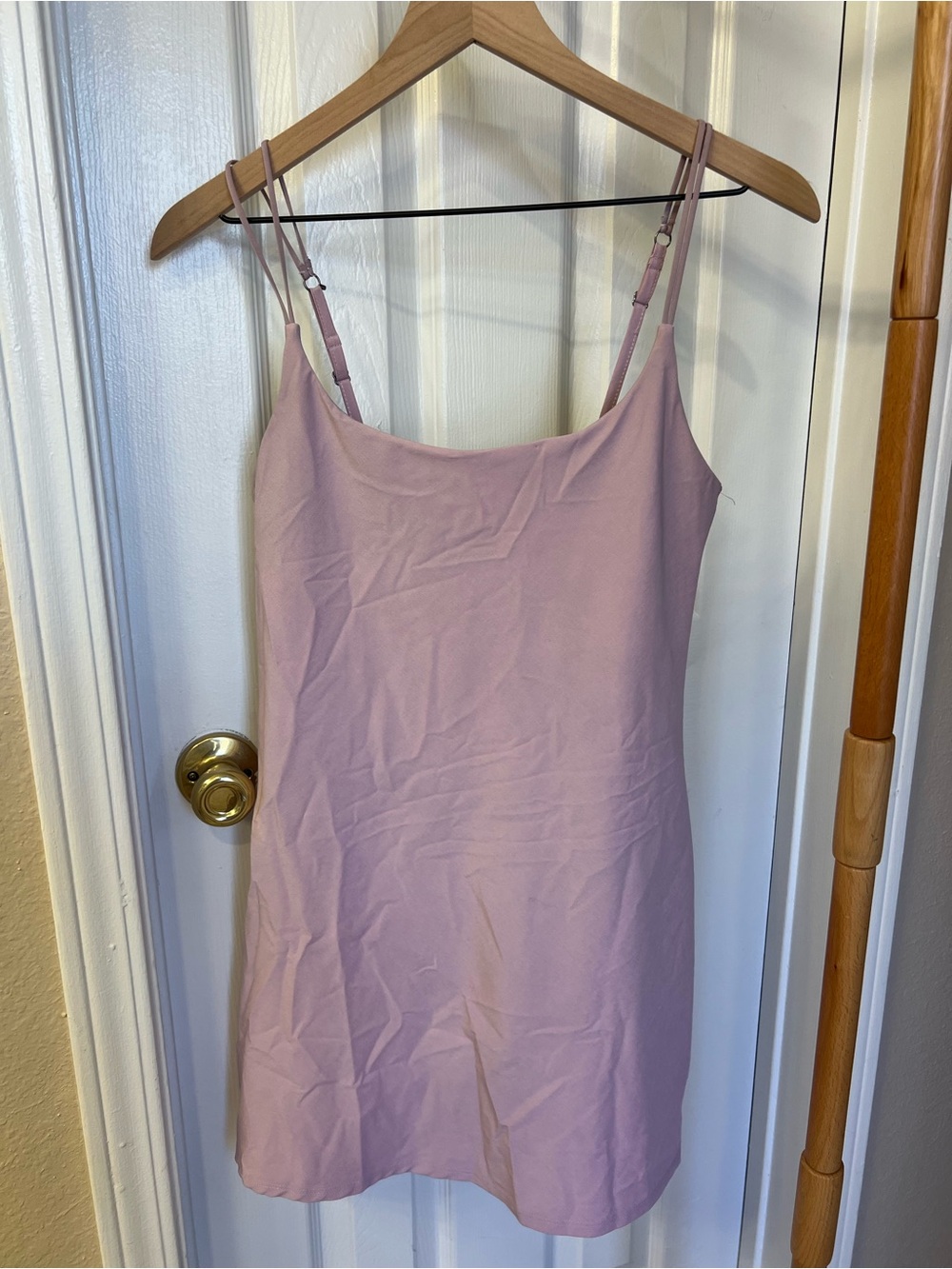 Abercrombie & Fitch Light Mauve Athletic Dress